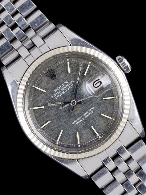 1971 rolex datejust 1601 fake dial|rolex 1601 linen dial.